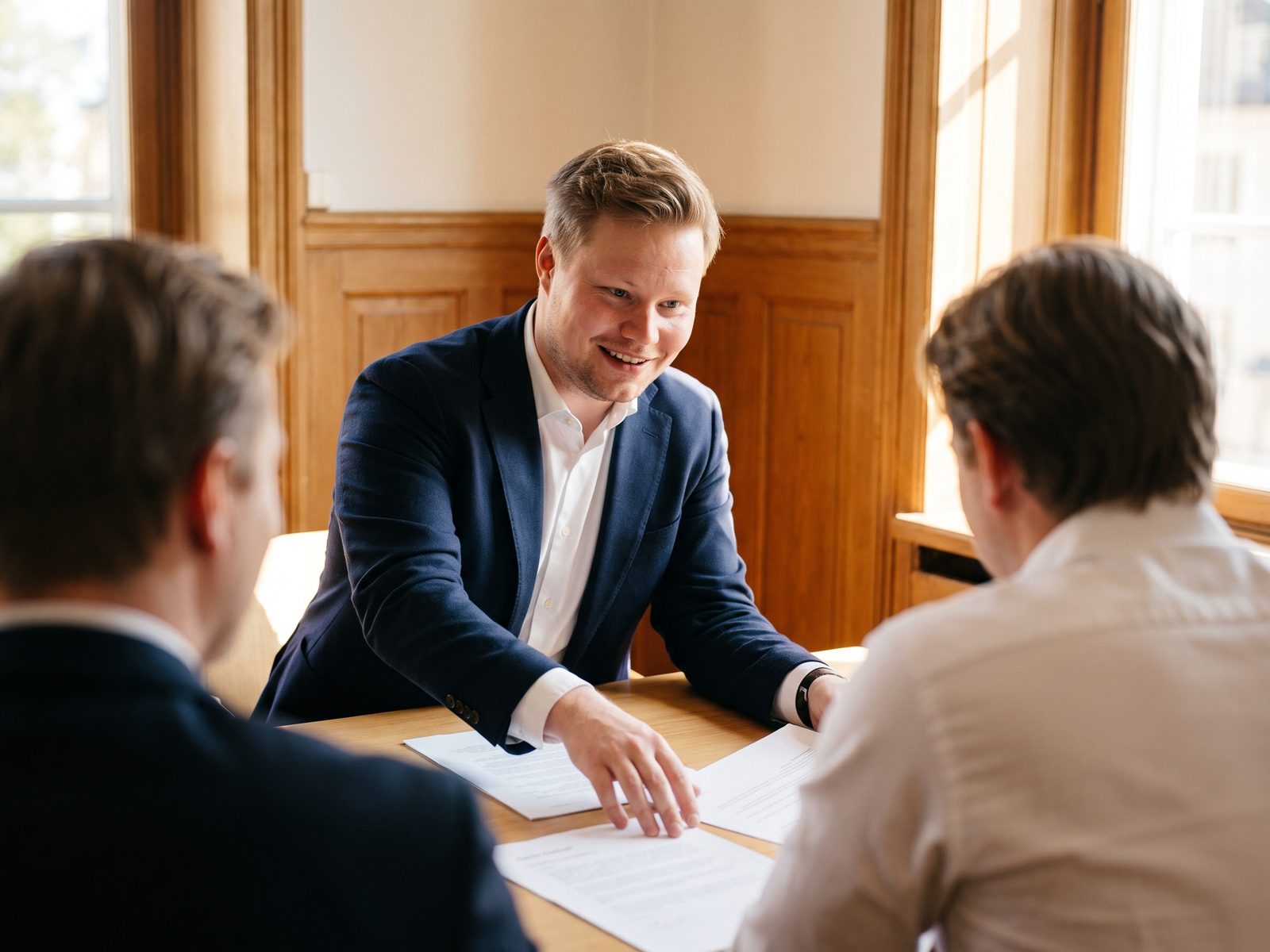 med IQM in der gemeinsamen Arbeit mit einem Kundenteam